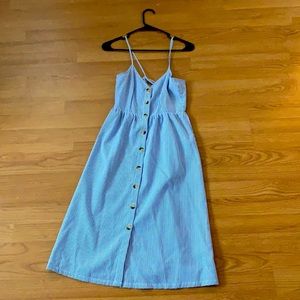 H&M midi dress, size: small